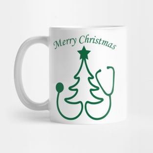 Merry Christmas - Stethoscope Mug